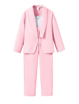 conjunto niña, conjunto elegante niña, conjunto rosa pastel, ropa niña eventos, chaqueta y pantalones niña, ropa formal niña, conjunto comunión niña, ropa cómoda niña