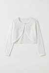 bolero niña, chaqueta bolero infantil, ropa para comunión, bolero elegante niña, chaqueta blanca niña, ropa para bautizo, bolero ceremonia niña, bolero niñas 2 a 12 años