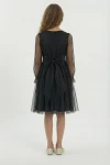 Holly Vestido Tul Negro – falda de tul con volumen etéreo