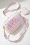 bolso niña rosa interior, cremallera dorada, acabado bolso niña, calidad piel ecológica