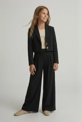 Conjunto elegante para niña Emi en negro