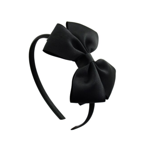 Diadema para niñas negro