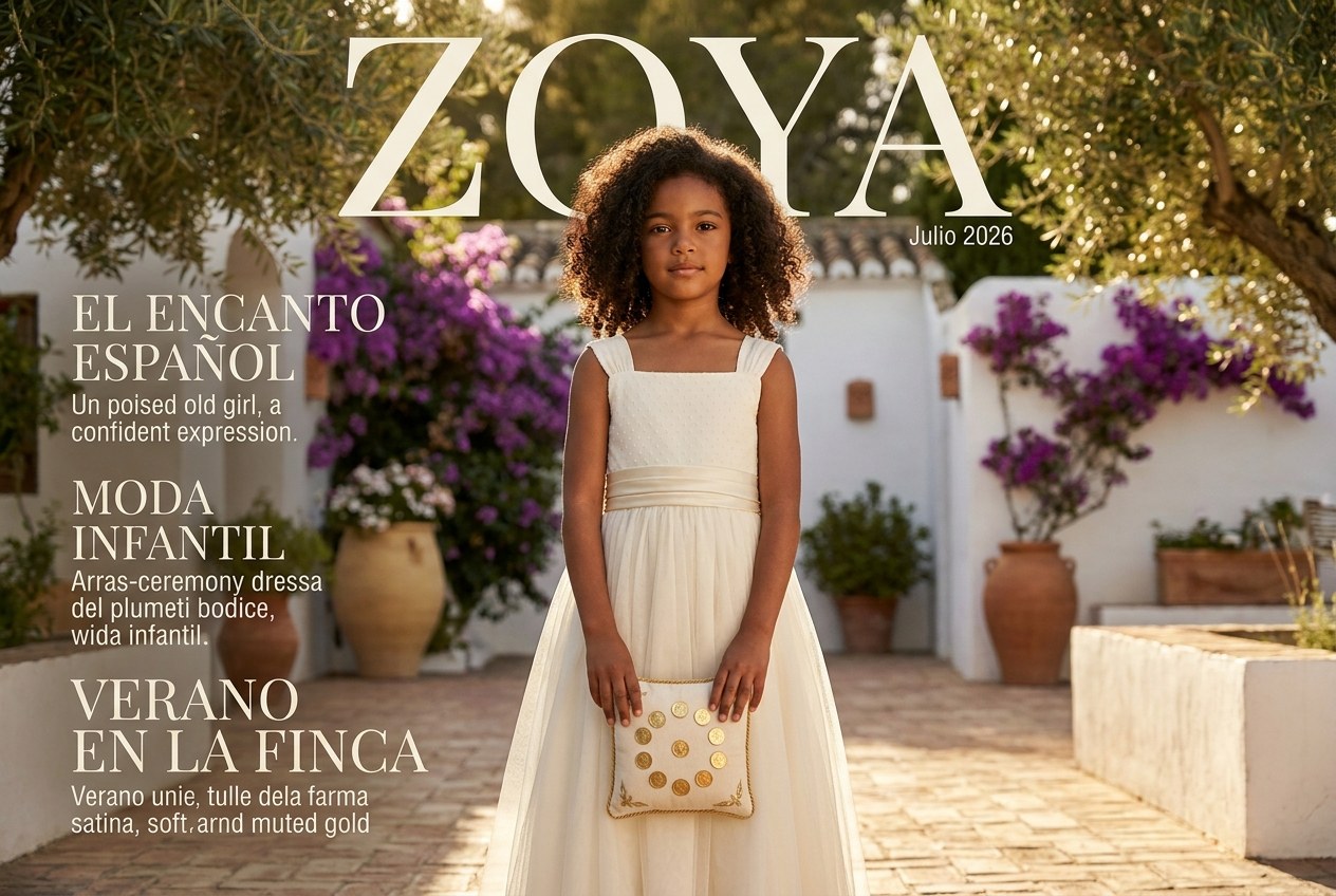 Vestidos de arras para niña en bodas de julio: el plan completo para mamás sin tiempo